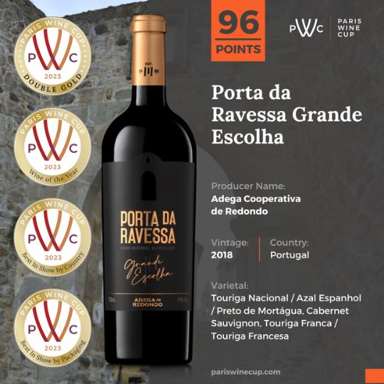 Wine Of The Year: 2018 Porta da Ravessa Grande Escolha by Adega Cooperative de Redondo